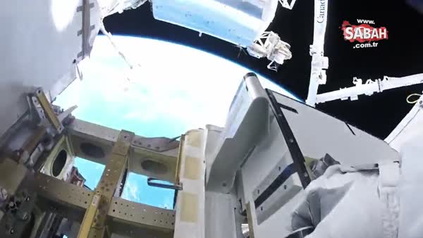 Aksiyon kamerası ile çekilmiş en havalı videoyu uzayda çekti!