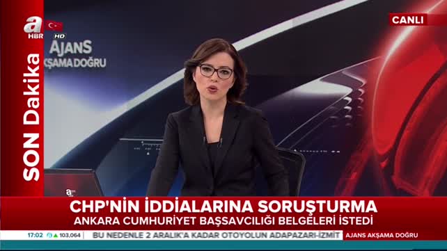 Cumhuriyet Başsavcılığı belgeleri CHP'den istedi