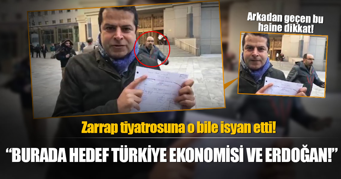 ABD'deki Zarrab tiyatrosu Cüneyt Özdemir'i bile çıldırttı!