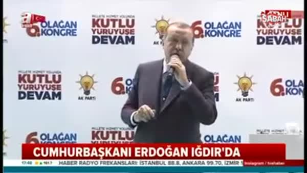 Cumhurbaşkanı Erdoğan: Sakın ha! Mezhep ayrıcalığına düşmeyin!