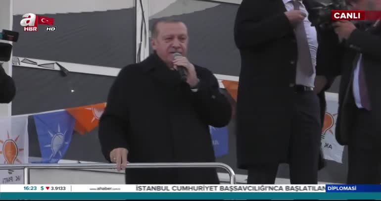 Cumhurbaşkanı Erdoğan Muş'ta