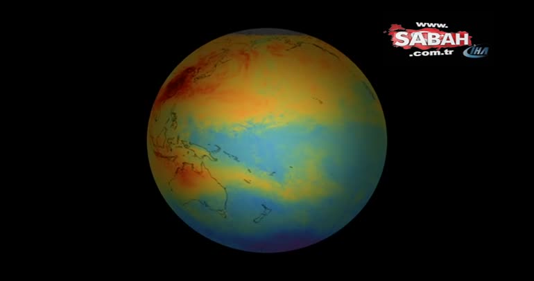 Sentinel-5P uydusu, hava kirliliğiyle ilgili ilk görüntüleri dünyaya gönderdi