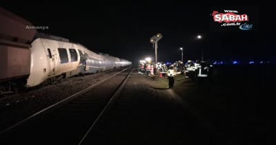 Almanya’da trenler çarpıştı: 41 yaralı