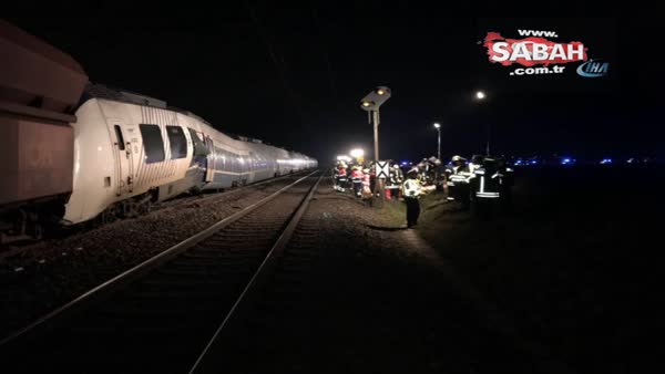 Almanya'da iki tren çarpıştı: 50 yaralı