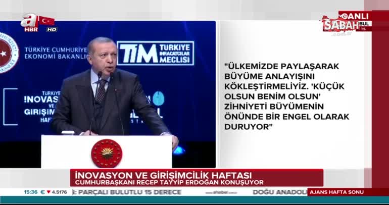 Cumhurbaşkanı Erdoğan 