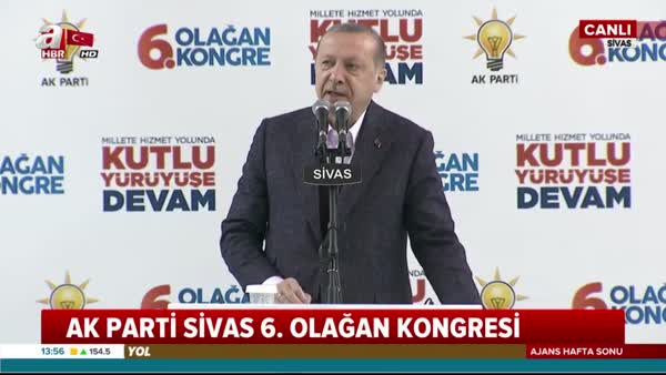 Cumhurbaşkanı Erdoğan Sivas'ta önemli açıklamalarda bulundu