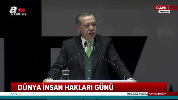Cumhurbaşkanı Erdoğan konuşmasına başsağlığı dileyerek başladı