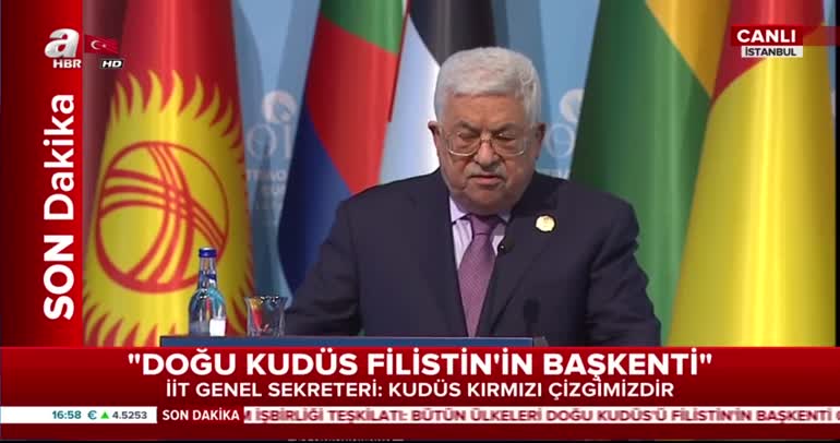 Filistin Lideri Abbas'tan ABD açıklaması!