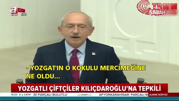 Çiftçiden Kılıçdaroğlu'na mercimek tepkisi