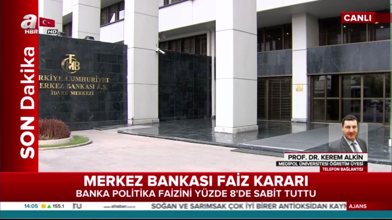 Kerem Alkin, Merkez Bankası'nın faiz kararını değerlendirdi