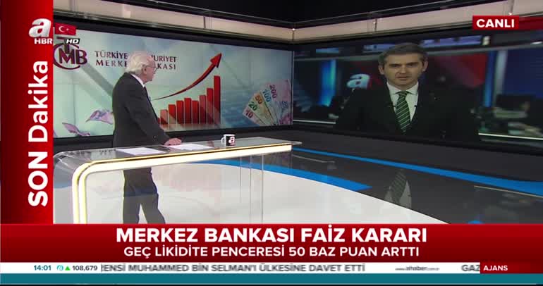 Merkez Bankası'ndan faiz kararı açıklaması