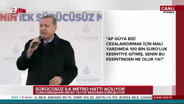 Cumhurbaşkanı Erdoğan'dan son dakika Ataşehir açıklaması: Daha çok şeyler gelecek