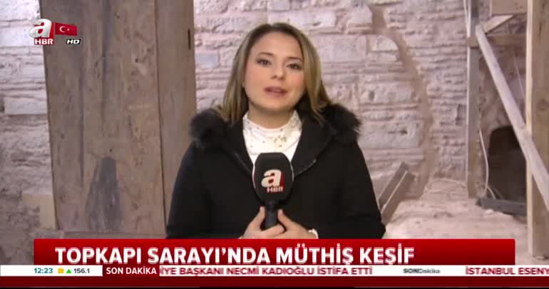 Topkapı Sarayı’nda müthiş keşif!