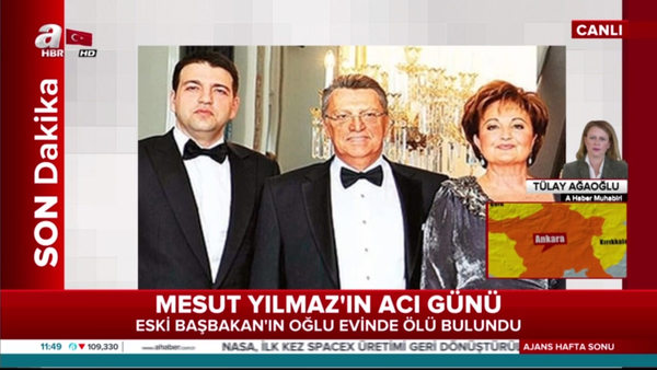 Eski Başbakan'ın oğlu Yavuz Yılmaz'ın silahla intihar ettiği düşünülüyor