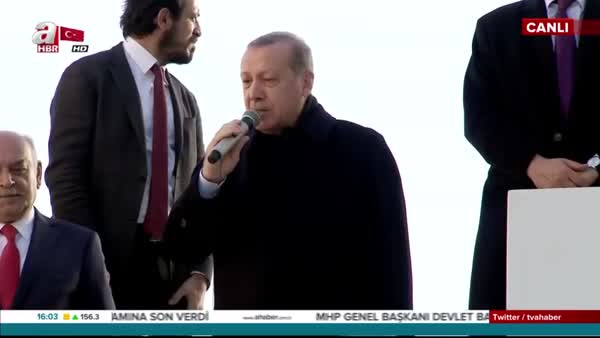 Cumhurbaşkanı Erdoğan Yalova'da konuştu