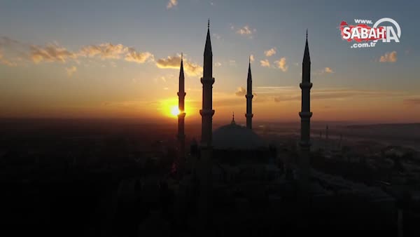 Selimiye'de gün batımı
