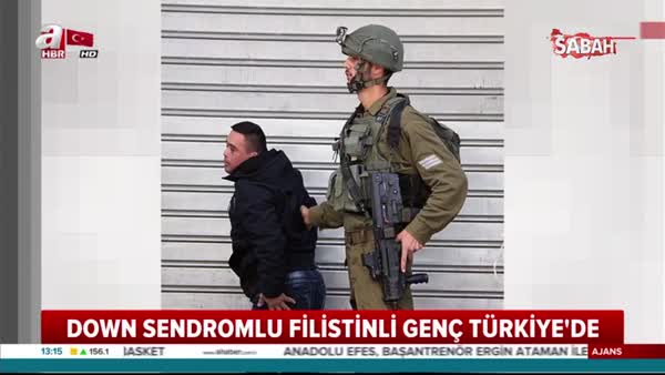 Down sendromlu Filistinli genç Muhammed et-Tavil Türkiye'de