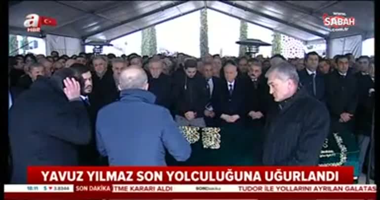 Yavuz Yılmaz'ın cenaze namazı öncesi konuşan İmam, 