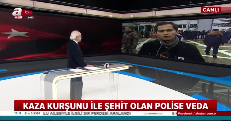 Şehit Polis Hakan Can için tören düzenleniyor