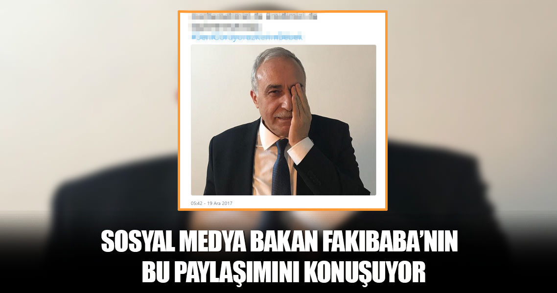 Sosyal medya Bakan Fakıbaba'nın bu paylaşımını konuşuyor!