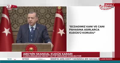 Cumhurbaşkanı Erdoğan Ey zavallı senin ceddin neredeydi?