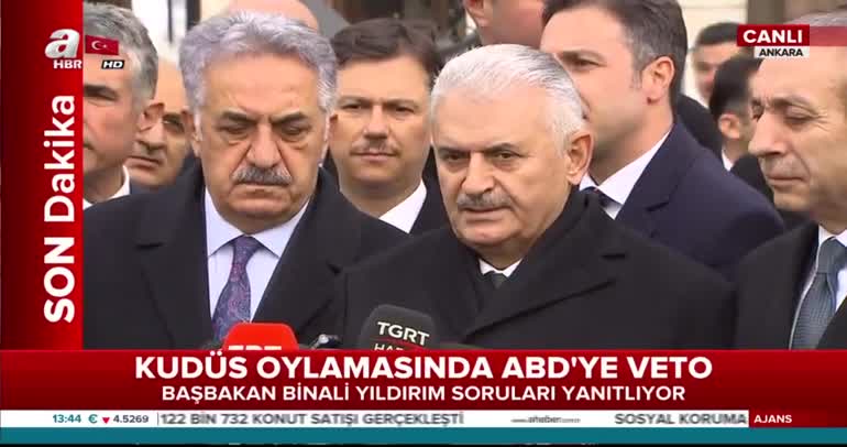 Başbakan Yıldırım: ABD'ye açık bir mesajdır