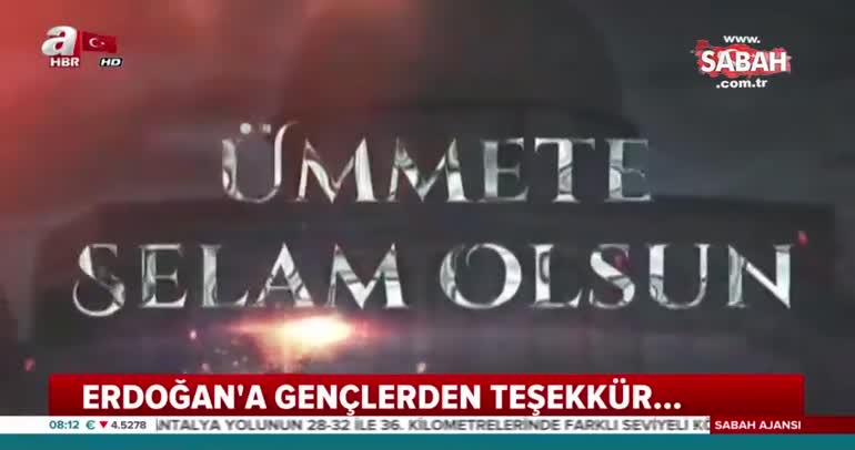 Cumhurbaşkanı Erdoğan'a 'Diriliş Ertuğrul'lu teşekkür klibi