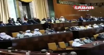 Cumhurbaşkanı Erdoğan Sudan Meclisi’nde tekbirlerle karşılandı