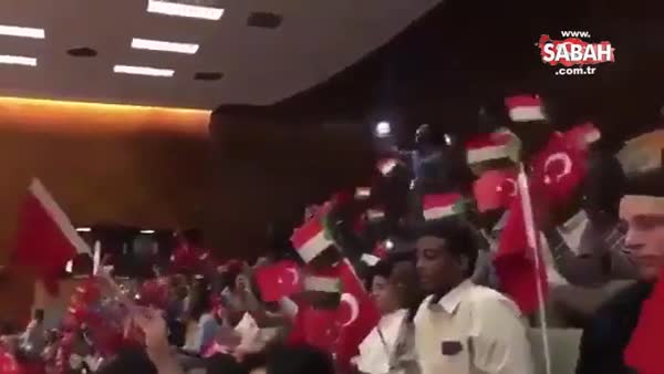 Sudan'da Erdoğan coşkusu