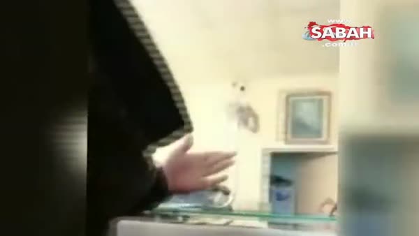 PTT şubesinde görevli kadın memura saldırı anı kamerada