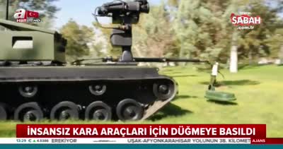 Türkiye’nin robot ordusu kuruluyor! İnsansız kara araçları için düğmeye basıldı