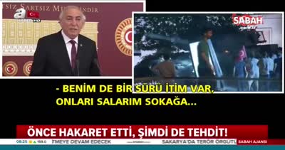 Millete hakaret eden CHP’li vekil Cumhurbaşkanı Erdoğan’ı tehdit etti!