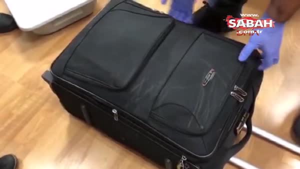 Atatürk Havalimanı'nda iki valiz dolusu uyuşturucu yakalandı