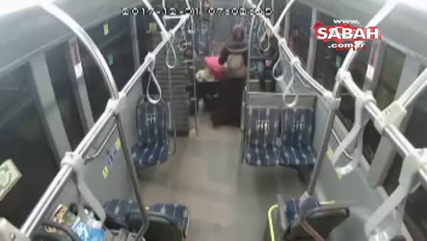 Halk otobüsü şoförü, kalbi duran, dili boğazına kaçan bebeğin hayatını böyle kurtardı