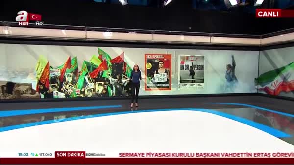 Avrupa'da 'Gezi' benzeri İran manşetleri!
