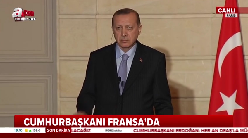 Erdoğan'dan provokatör muhabire tokat gibi yanıt