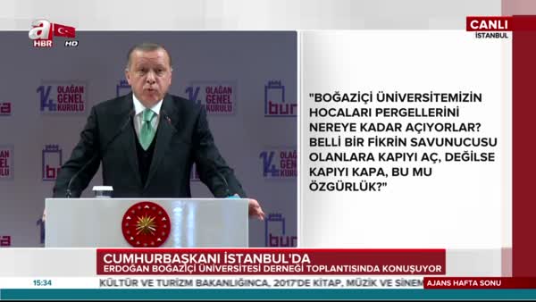 Cumhurbaşkanı Erdoğan'dan net mesaj: Bunlardan bilim adamı da Müslüman da olmaz