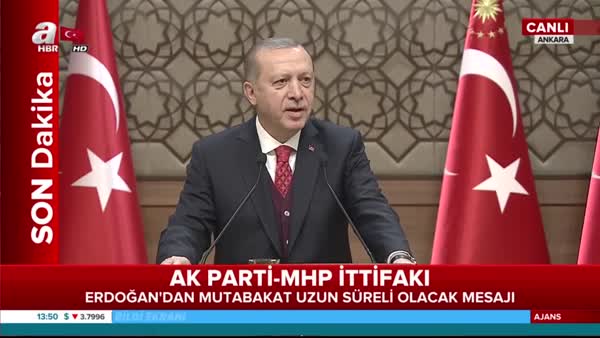 Cumhurbaşkanı Erdoğan 43.Muhtar Toplantısında konuştu!