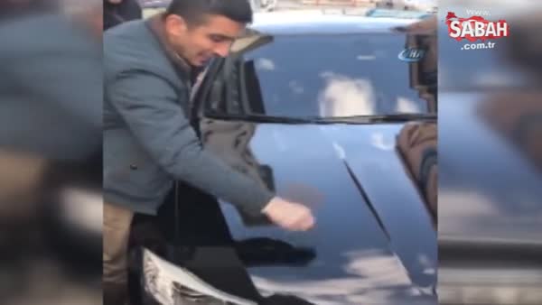 Sosyal medyada konuşulan araç çizme videosunun gerçeği bambaşka çıktı
