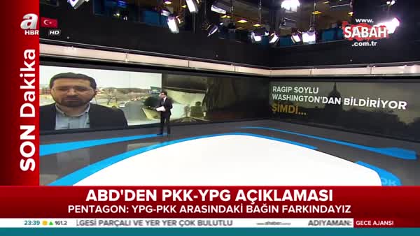 İkiyüzlü ABD'den PKK-YPG açıklaması