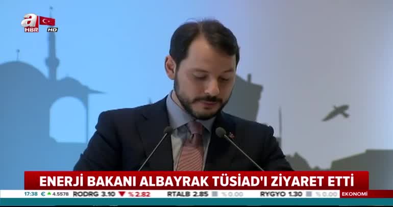 Bakan Berat Albayrak TÜSİAD'ı ziyaret etti