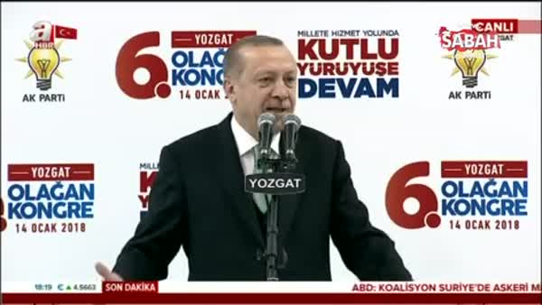 Cumhurbaşkanı Erdoğan Yozgat'ta...