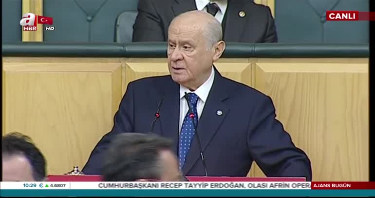 MHP Genel Başkanı Devlet Bahçeli partisinin grup toplantısında konuştu