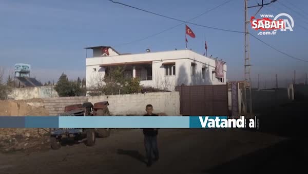 Vatandaşlar evlerini Türk bayraklarıyla donattı