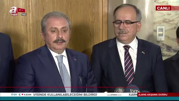 AK Parti-MHP ittifak komisyonu üyelerinin görüşmesi sonrası açıklama yapıldı