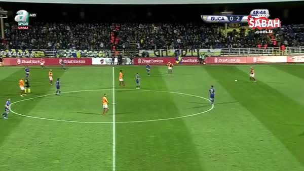 Galatasaray taraftarını heyecanlandıran pozisyon