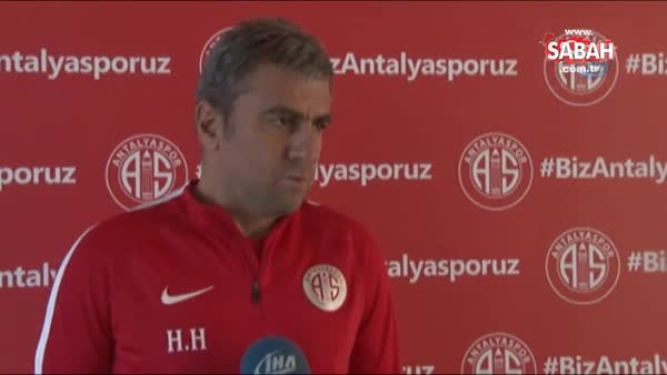 Antalyaspor Teknik Direktörü Hamza Hamzaoğlu Eto'o ve Nasri'nin son durumunu açıkladı