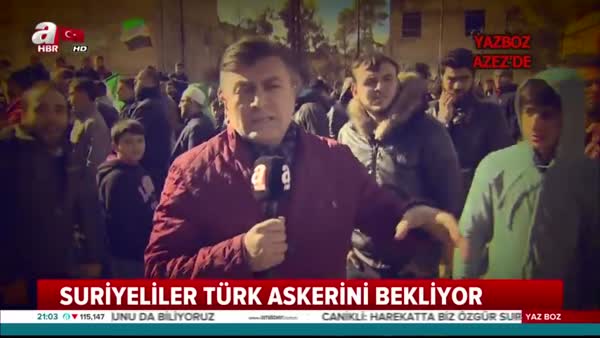 A Haber Yazboz ekibi Afrin’de...