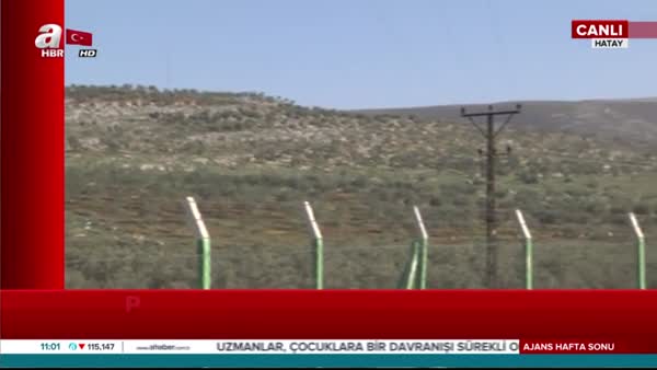 Suriye sınırdan son gelişmeler A Haber canlı yayınında!