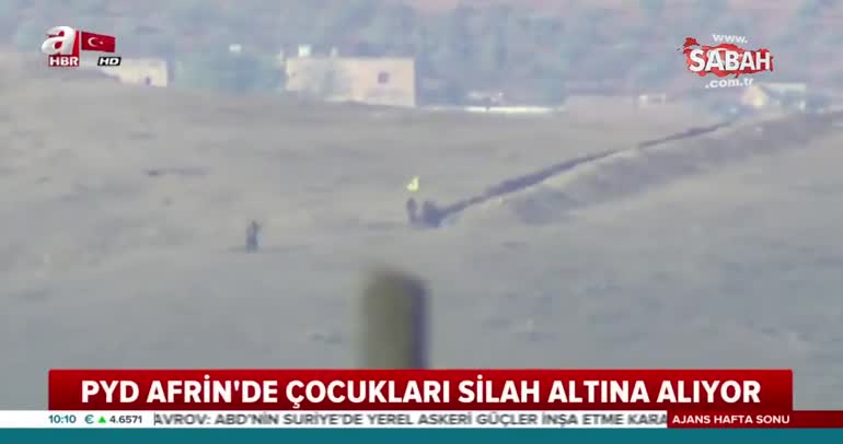 Terör örgütünün Afrin'de kirli oyunu!